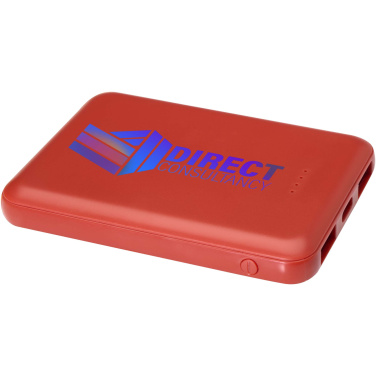Logo trade promotional gifts image of: Asama 5000 mAh Type-C recycled plastic power bank